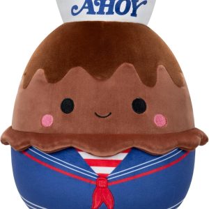 Squishmallows Original Stranger Things 10-Inch Chocolate Pudding