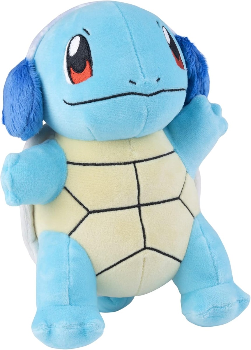 Pokémon 8" Squirtle Seasonal Plush with Ear Muffs