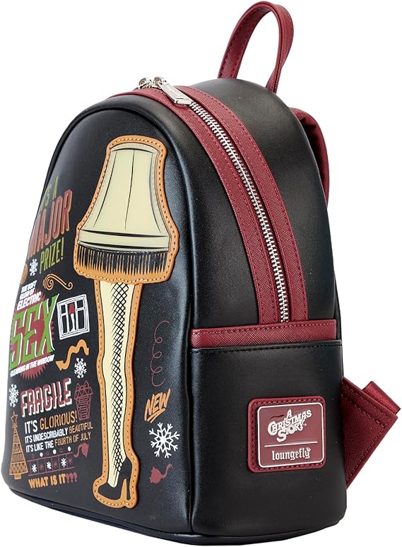 Loungefly A Christmas Story Leg Lamp Mini Backpack