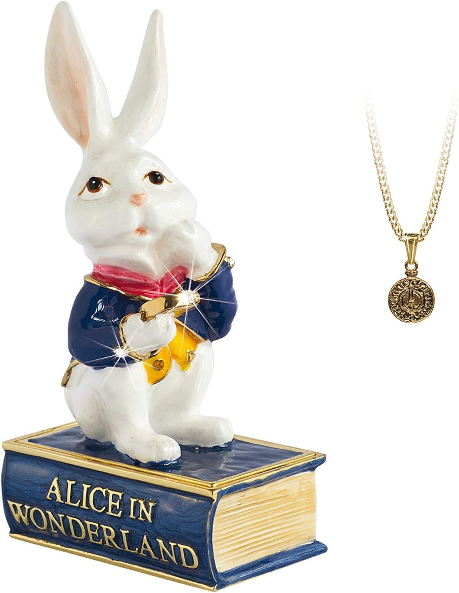 Hidden Treasure Secrets White Rabbit Trinket