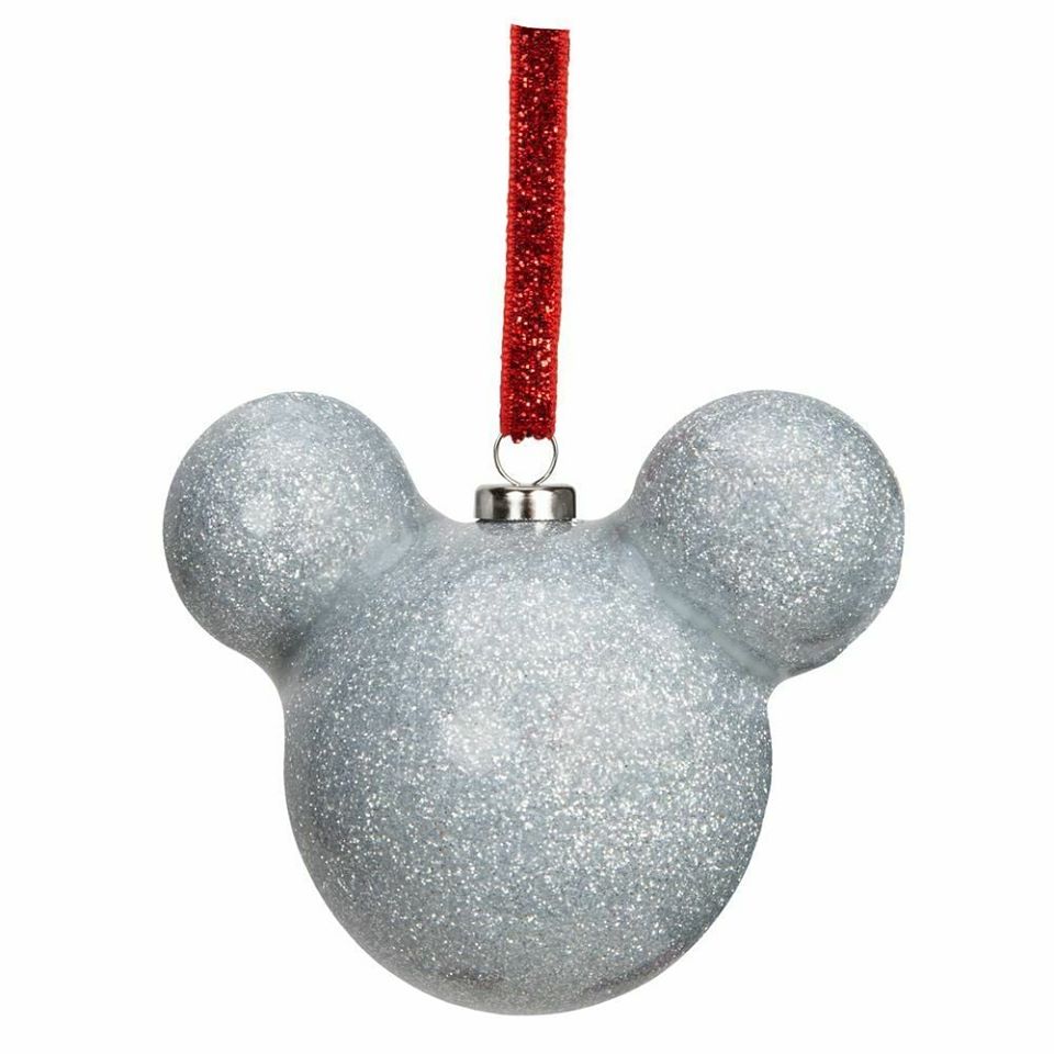 Mickey Head Gold Bauble - XM4935