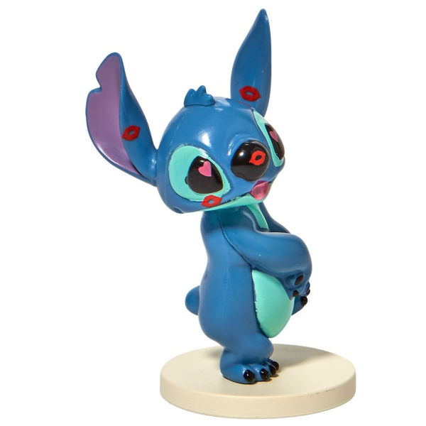 Grand Jester Studios Stitch Covered in Kisses Mini Figurine