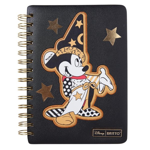 Disney Britto Sorcerer Mickey Mouse Midas Notebook