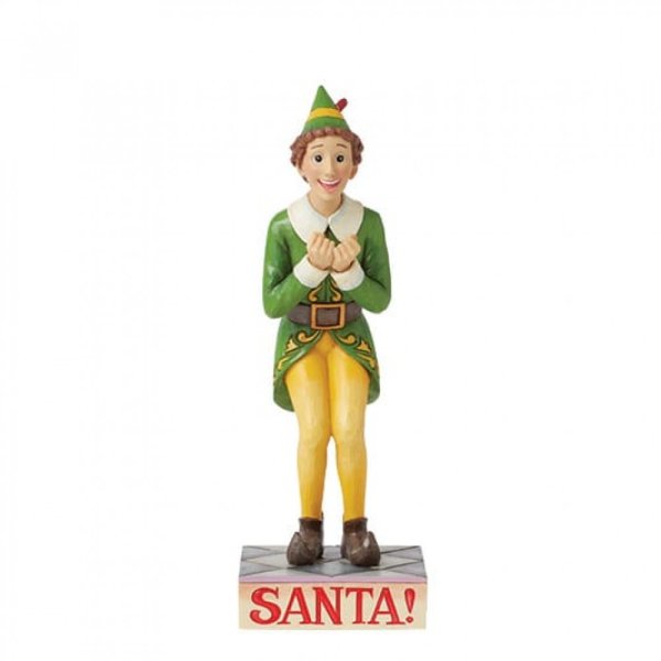 Excited Buddy the Elf Figurine