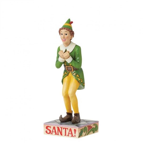 Excited Buddy the Elf Figurine