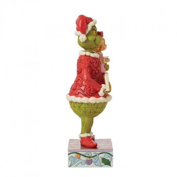 Jim Shore Naughty Nice Grinch and Cindy Figurine