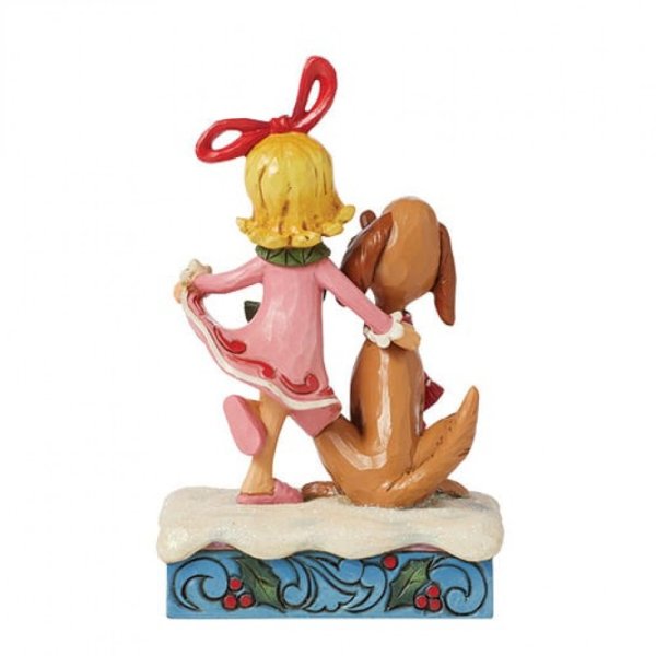 Jim Shore Grinch Cindy & Max Figurine