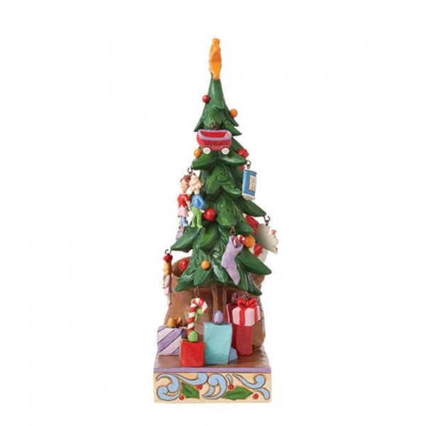 Jim Shore Grinch Decoratable Countdown Tree Figurine