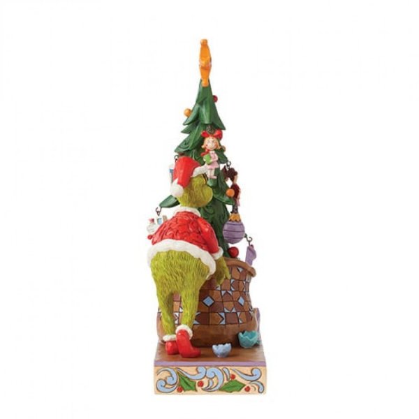 Jim Shore Grinch Decoratable Countdown Tree Figurine