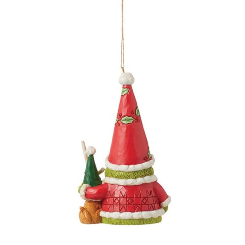 Jim Shore The Grinch Gnome with Max Hanging Ornament