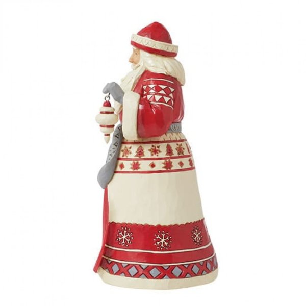 Heartwood Creek Nordic Noel Santa with Toy Bag