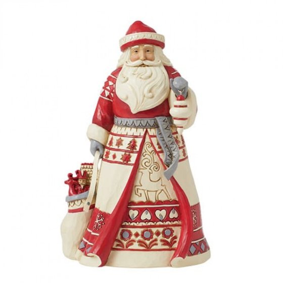 Heartwood Creek Nordic Noel Santa with Toy Bag