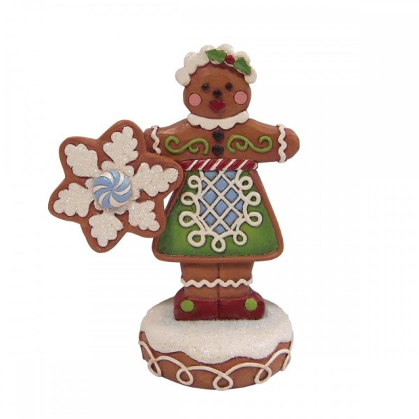 Jim Shore Heartwood Creek Gingerbread Girl Figurine