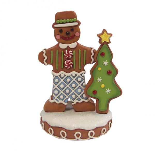 Jim Shore Heartwood Creek Gingerbread Boy