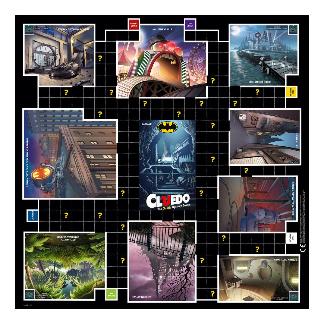 Batman Cluedo Board Game