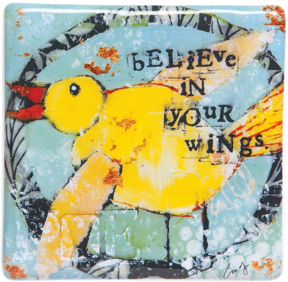 Believe In Your Wings Plaque