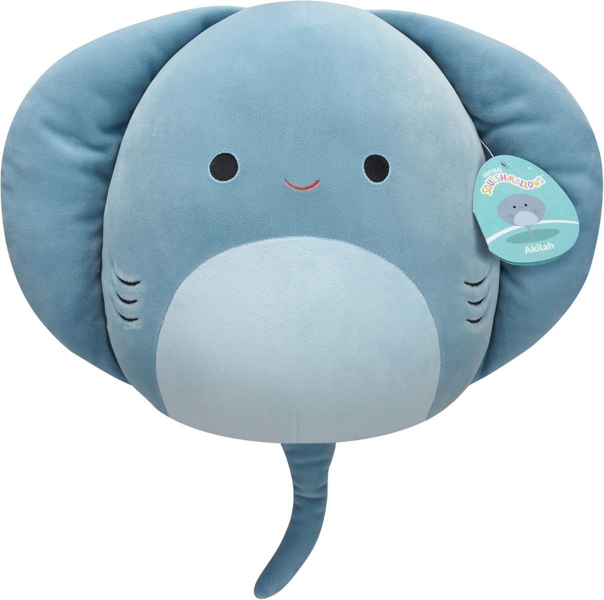 Squishmallows 12" Original - Akilah the Blue Polkadot Stingray