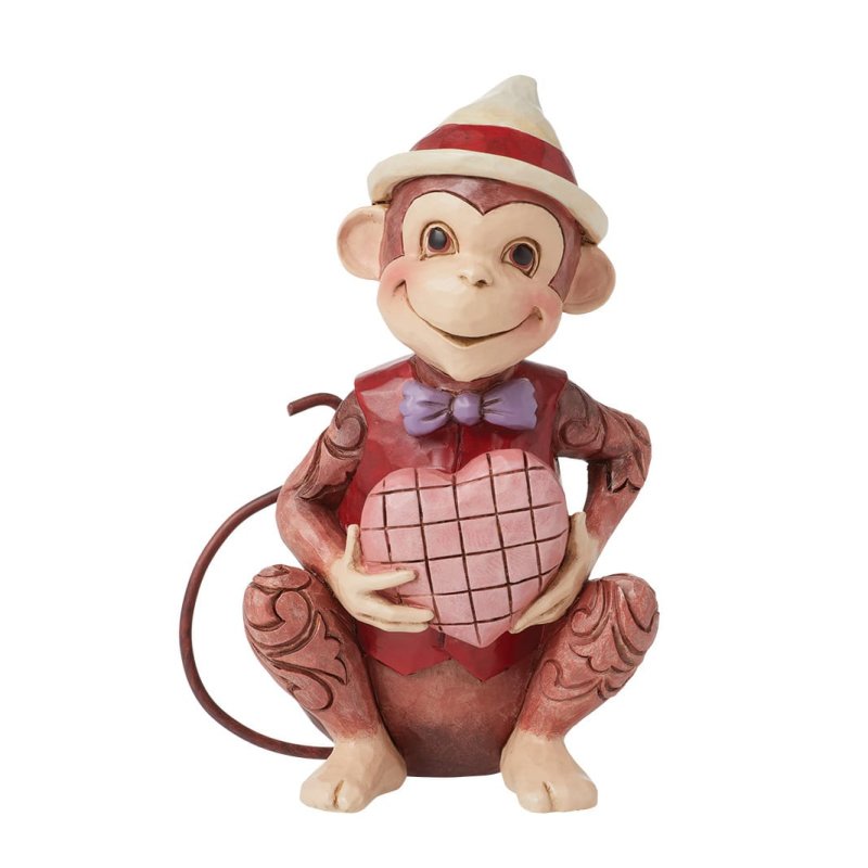 Jim Shore Heartwood Creek Cheeky Charms Love Monkey Figurine