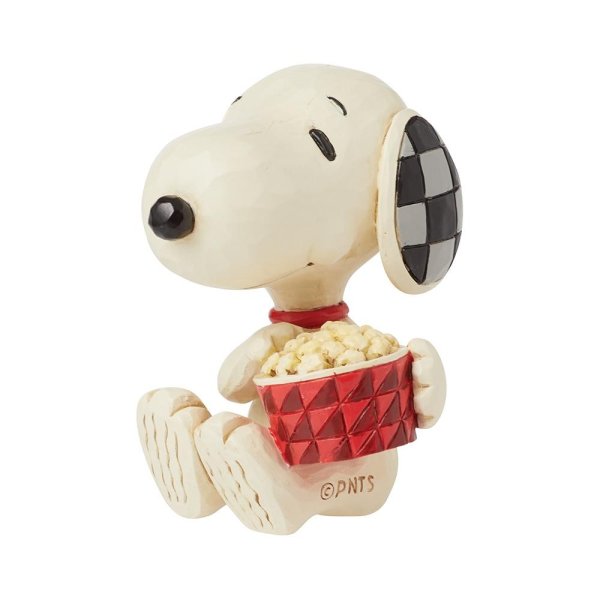 Snoopy Popcorn Mini Figurine - Peanuts by Jim Shore