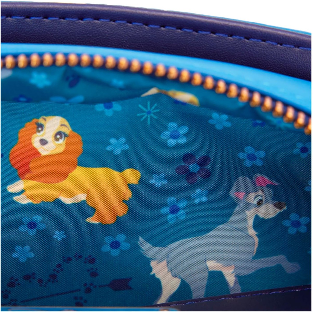 Loungefly Disney Lady and The Tramp 70th Anniversary Crossbody