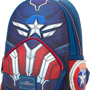 Loungefly Marvel Captain America Brave New World Cosplay Mini Backpack