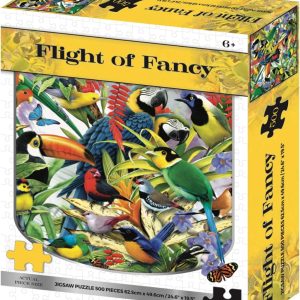 Howard Robinson K22519 Kidicraft - Flight of Fancy Birds 500 Piece Jigsaw Puzzle