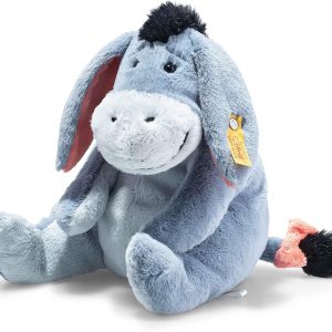 Steiff Eeyore 25 blue-gray sitting