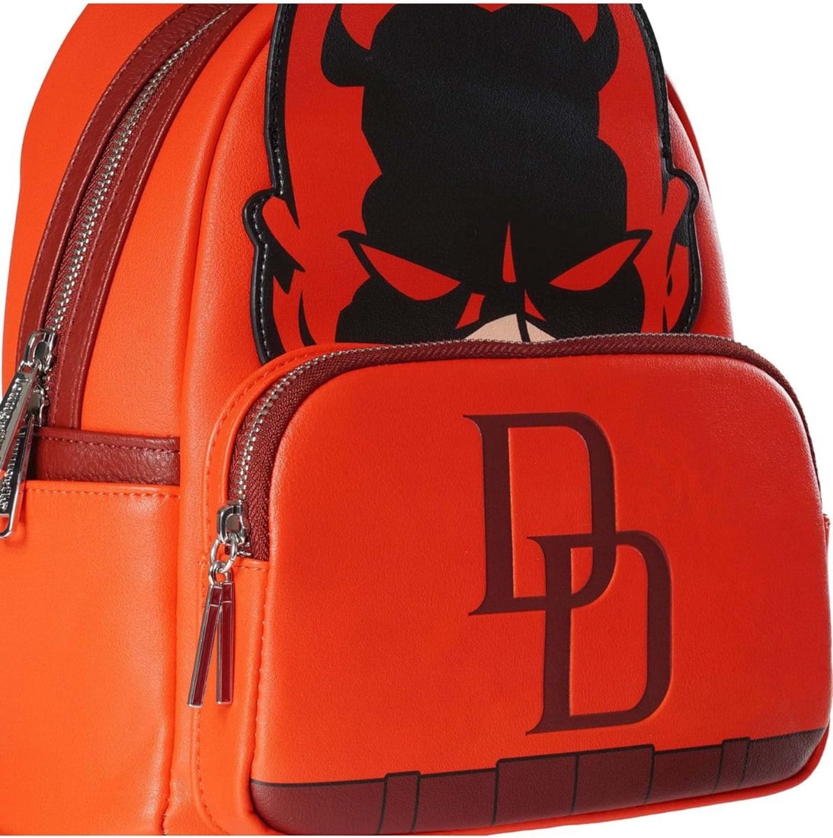 Loungefly Marvel Daredevil Cosplay Faux Leather Mini Backpack