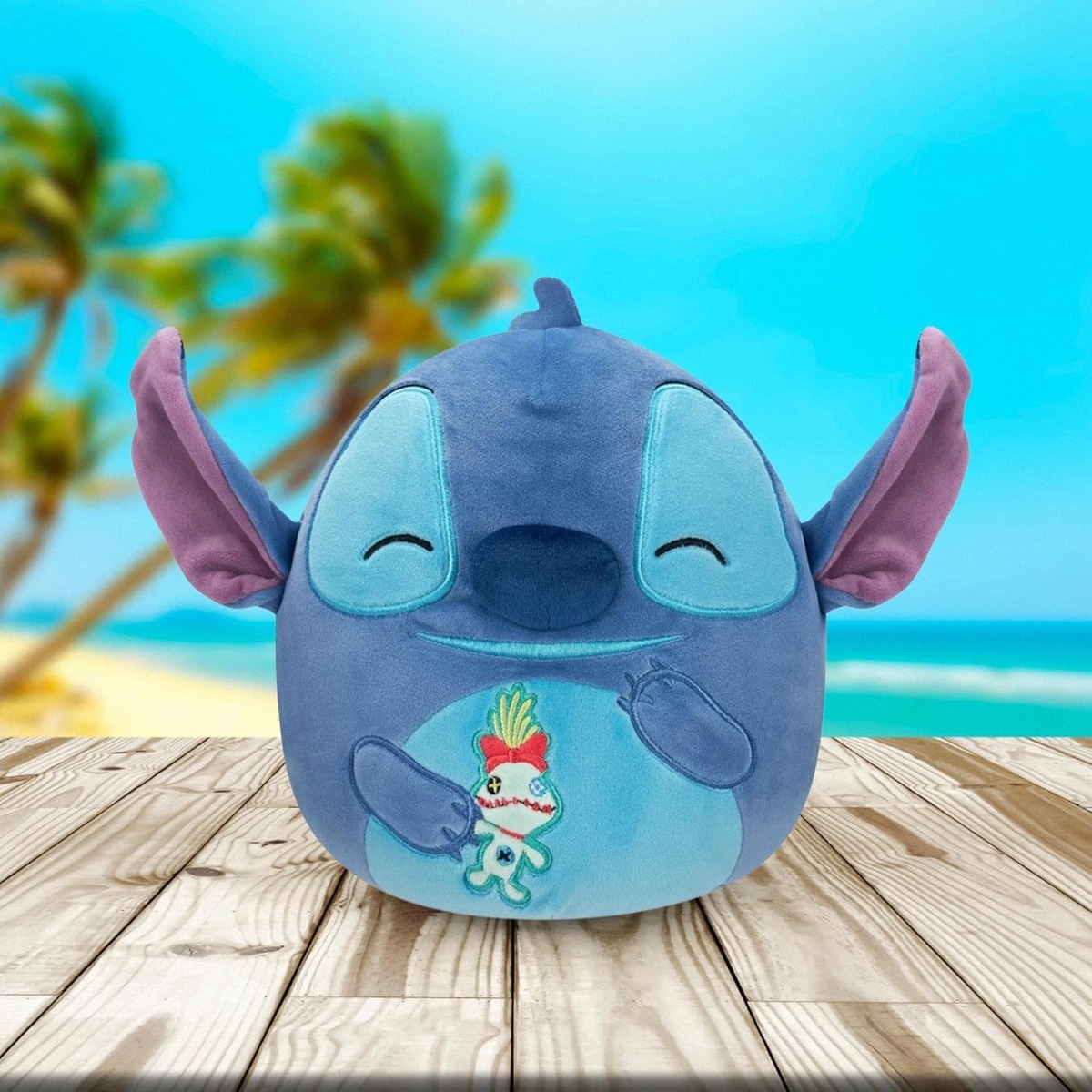 Squishmallows 8" Original Disney Stitch with Scrump