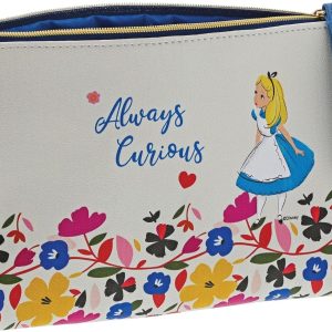 Enchanting Disney Alice In Wonderland Cosmetic Bag