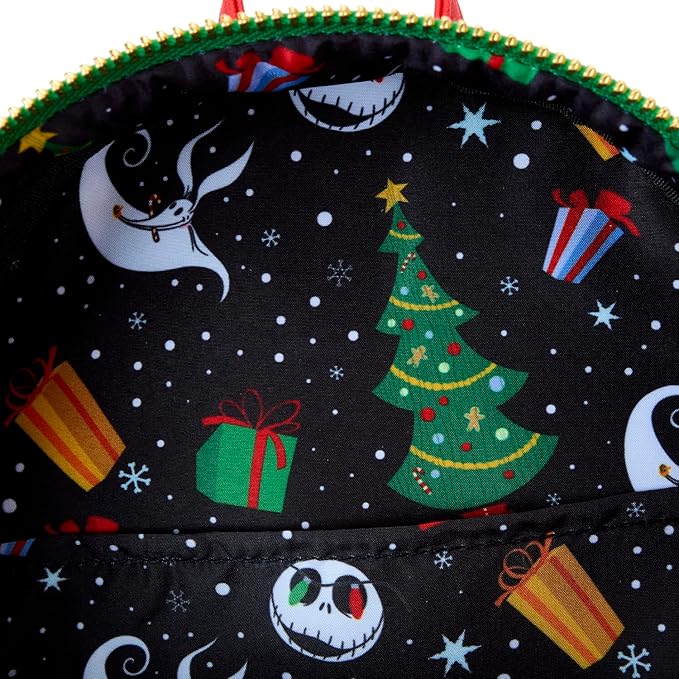 Loungefly The Nightmare Before Christmas Jack Wrapped Up In Lights Mini Backpack