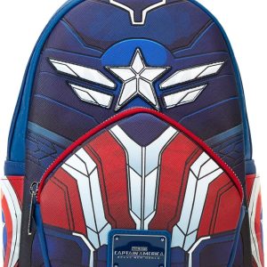 Loungefly Marvel Captain America Brave New World Cosplay Mini Backpack