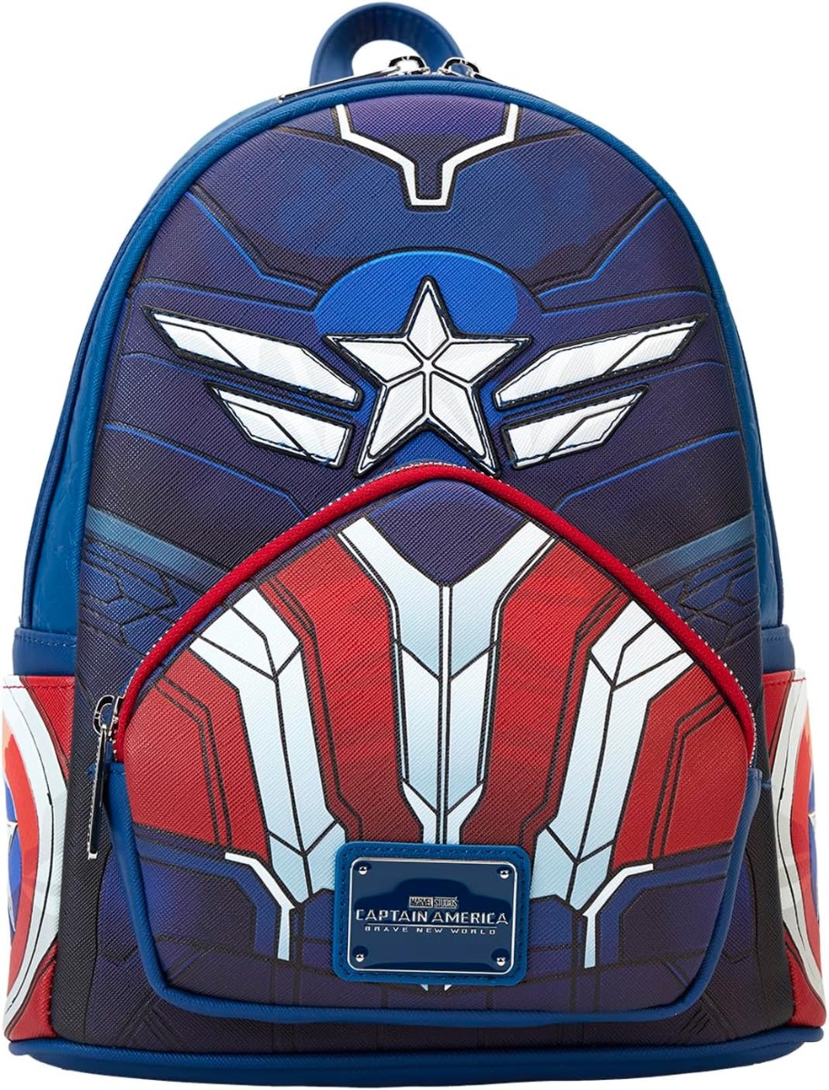 Loungefly Marvel Captain America Brave New World Cosplay Mini Backpack