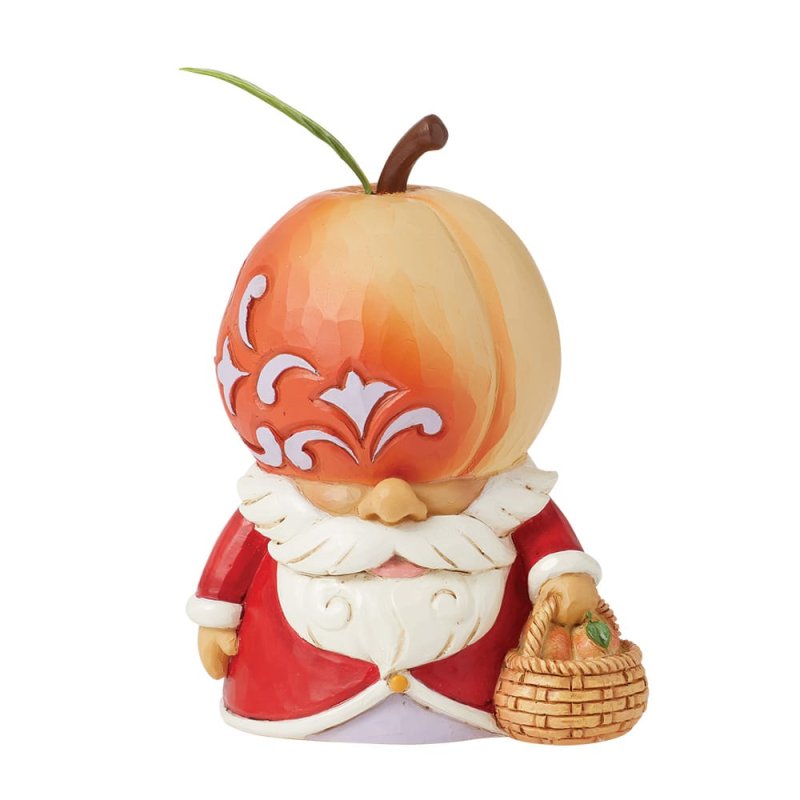 Jim Shore Heartwood Creek Just Peachy (Peach Gnome)