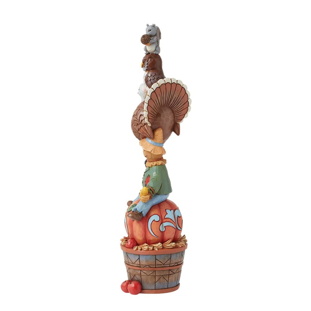 Jim Shore Heartwood Creek Festive Fall Friends (Harvest Critter Stack)