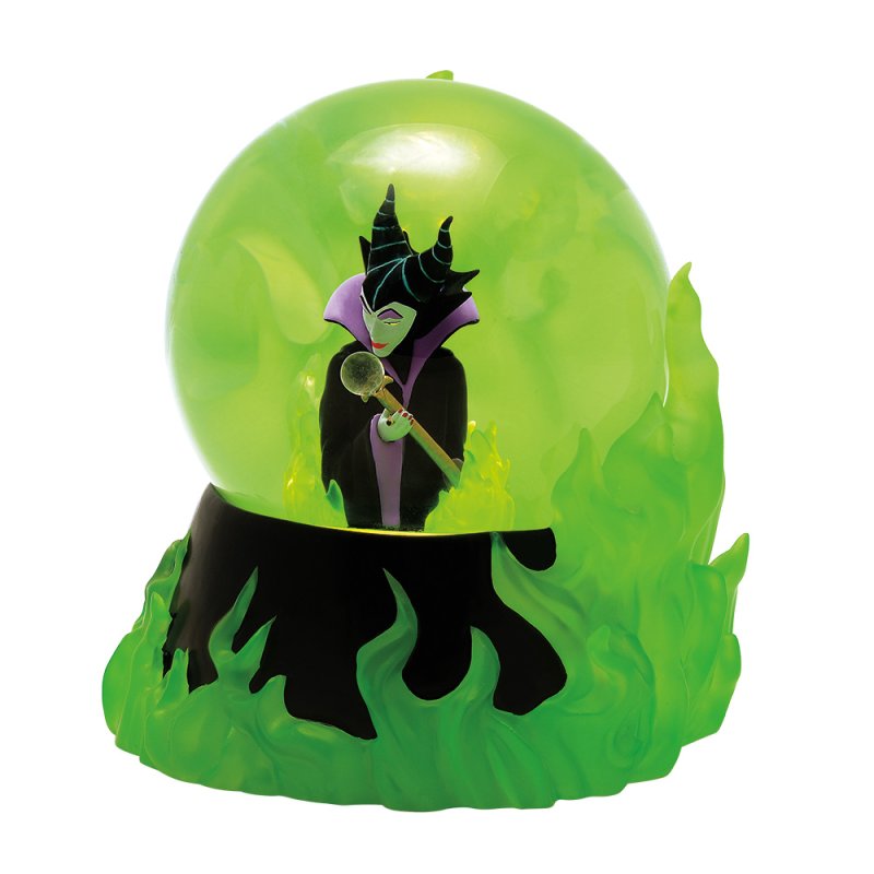 Disney Showcase Maleficent Green Flames Waterball