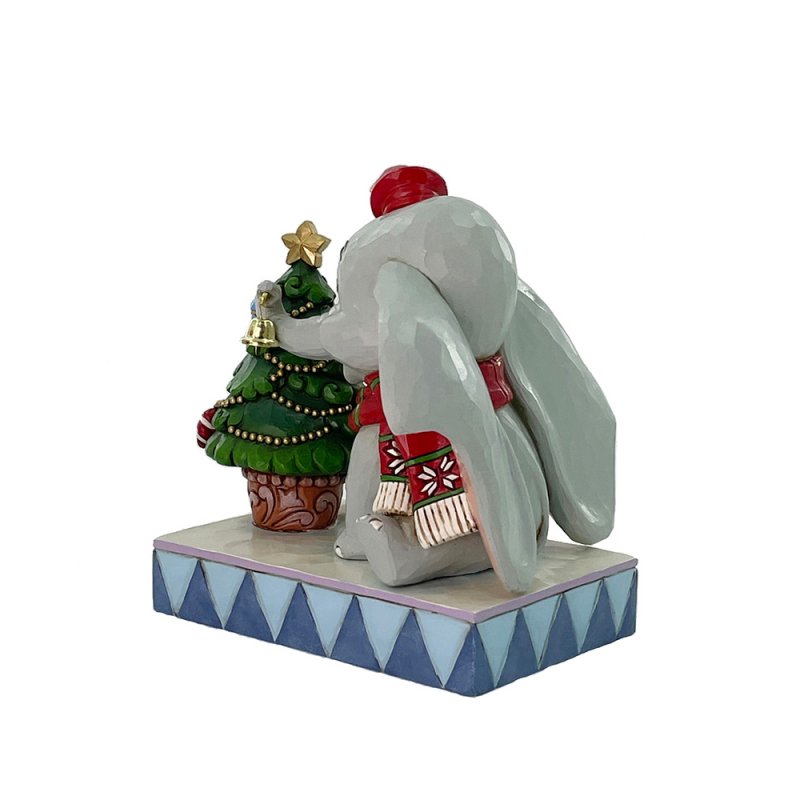 Jim Shore Disney Traditions Merry Moments Dumbo with Christmas Tree