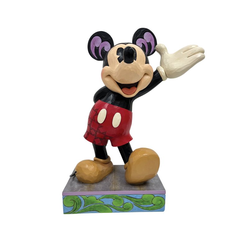 Jim Shore Disney Traditions Hello Pal Big Mickey Figurine