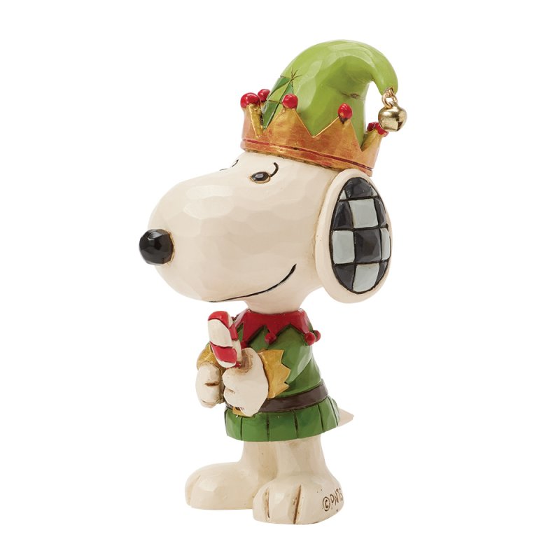 Jim Shore Peanuts Snoopy Christmas Elf