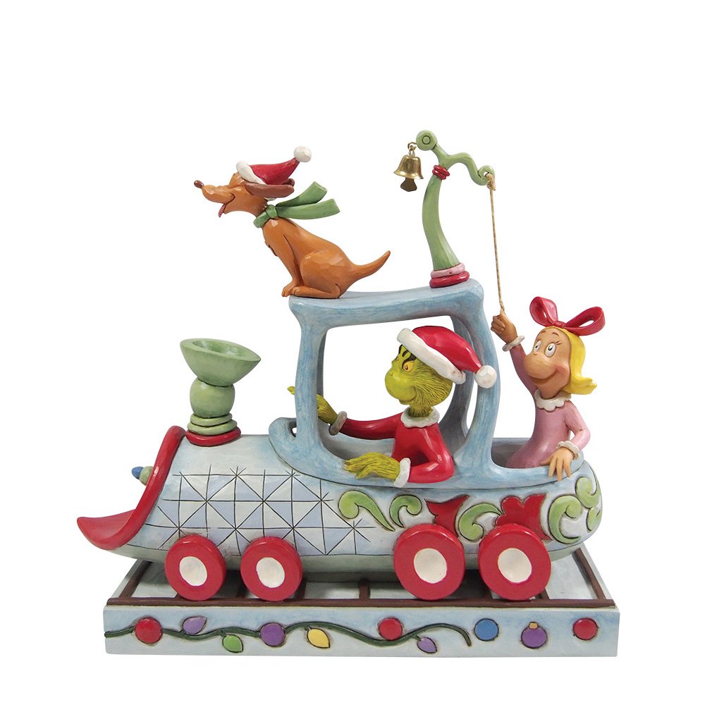 Jim Shore The Grinch Train Figurine