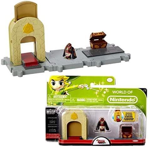 World Of Nintendo Micro Land Hyrule Castle Ganondorf + Chateau D'Hyrule - 86901