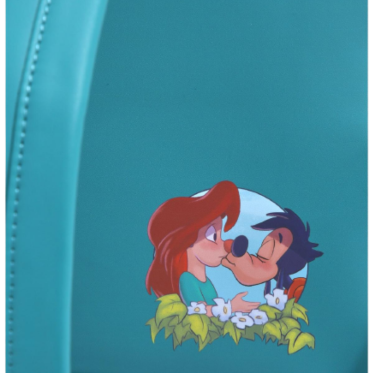 Loungefly Disney A Goofy Movie Roxanne & Max Kiss Mini Backpack