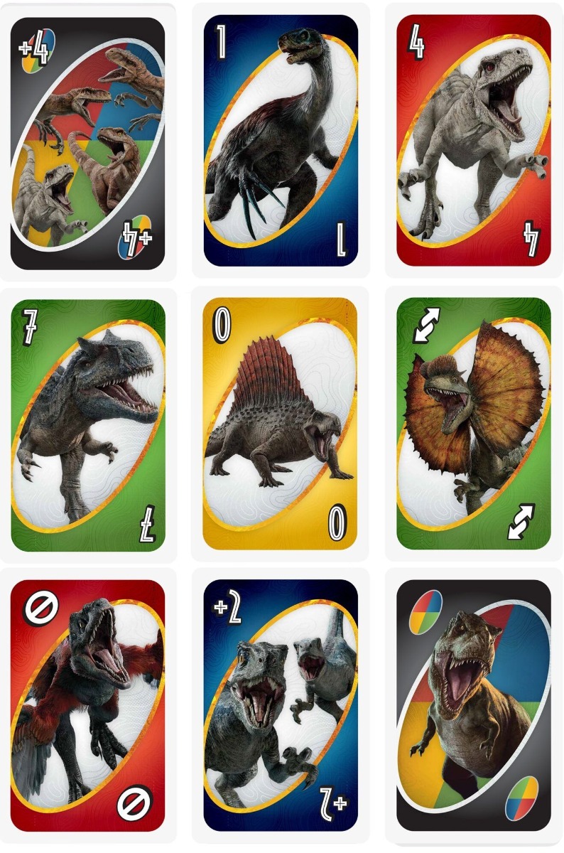 Uno Jurassic World Dominion