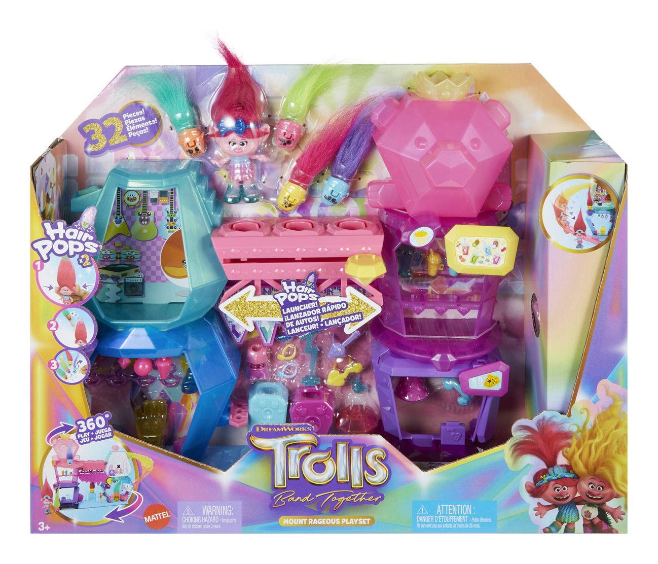 Trolls Small Doll Anchor Playset