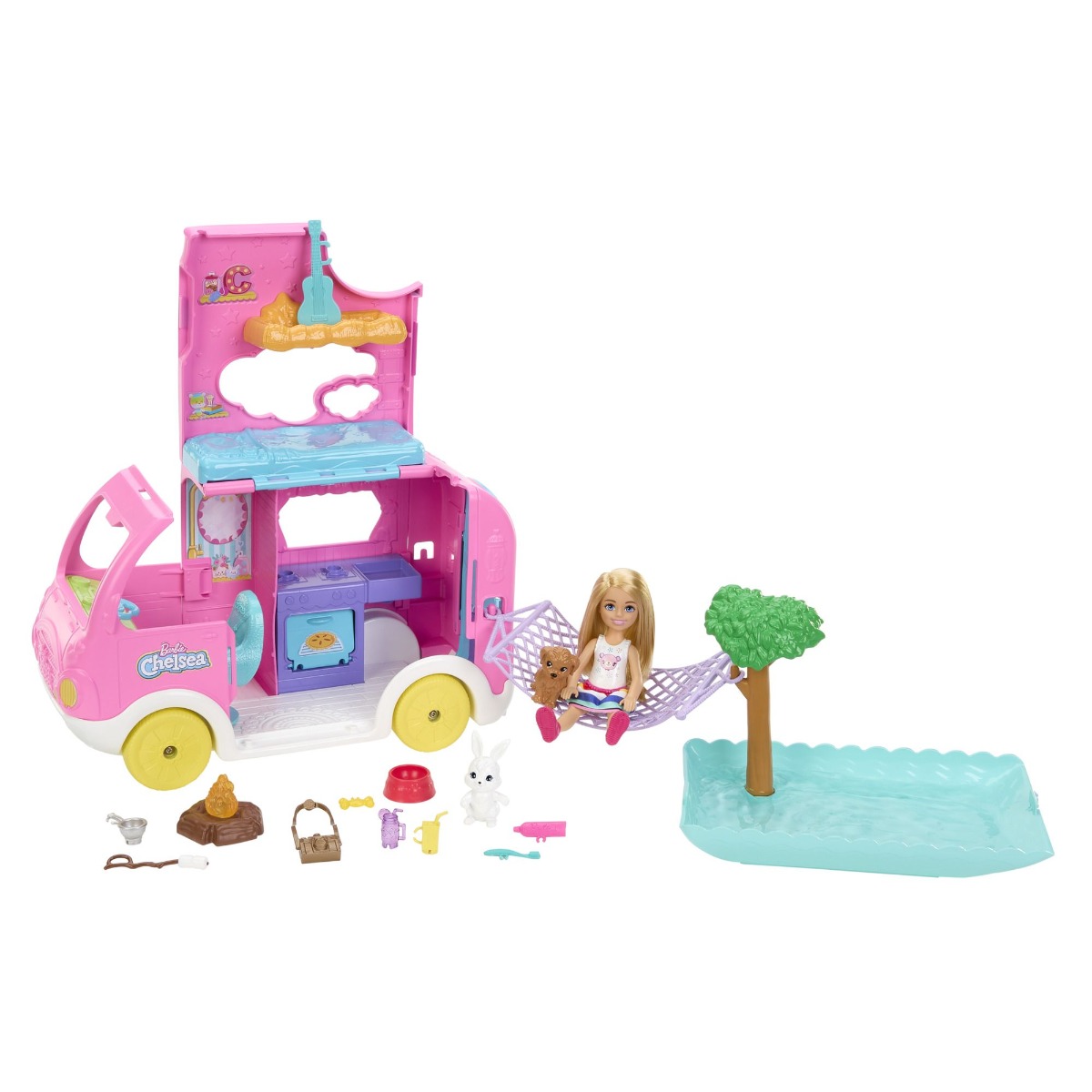 Barbie Chelsea 2-in-1 Camper Playset