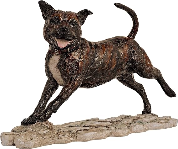 Border Fine Arts Contemporary Classics Staffie Brindle