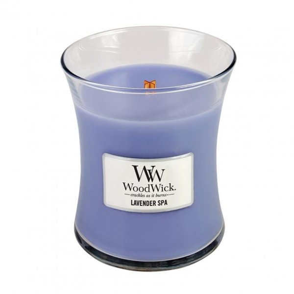 Woodwick Candles Lavender Spa Medium Hourglass