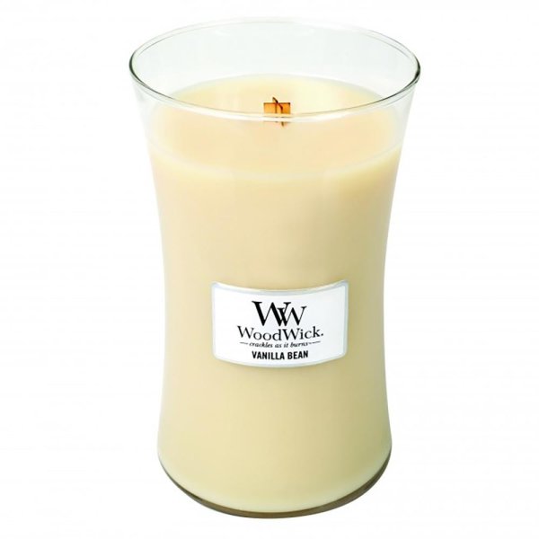 Woodwick Candles Vanilla Bean Large Hourglass