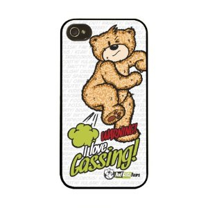 Bad Taste Bear Phone Cover I Love Gassing