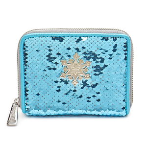 Loungefly Frozen Elsa Reversible Sequin Wallet